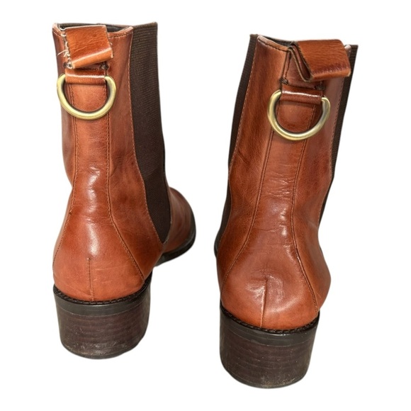 Cole Haan X Nike Evan Stretch Short Bootie Brown Size 7 Women’s Boot Leather - Picture 3 of 7